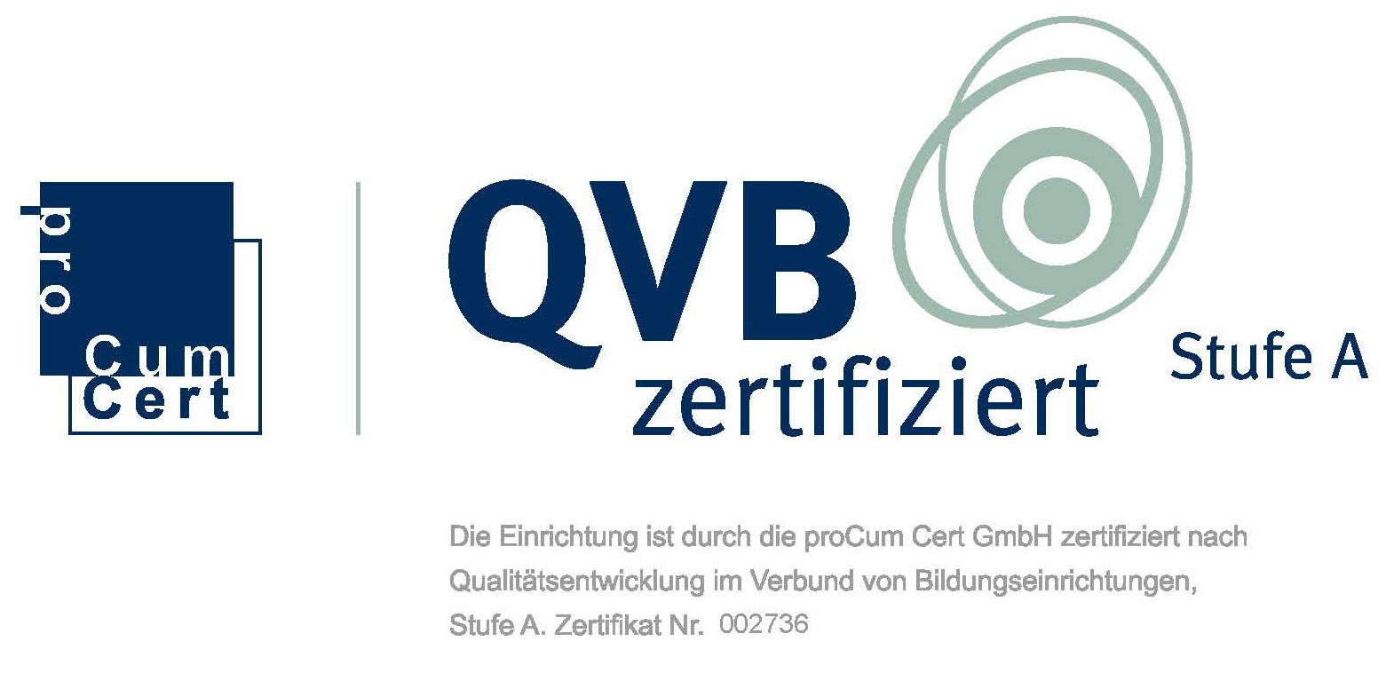 zertifiziert nach QVB Stufe A